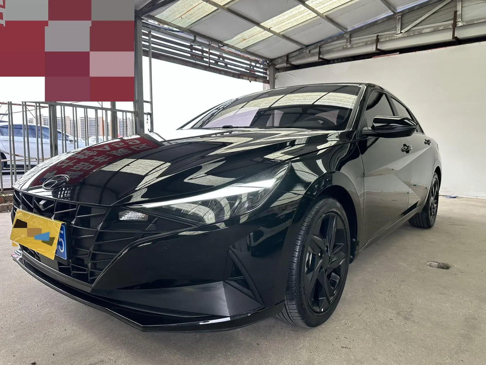 2021 HYUNDAI ELANTRA view 1