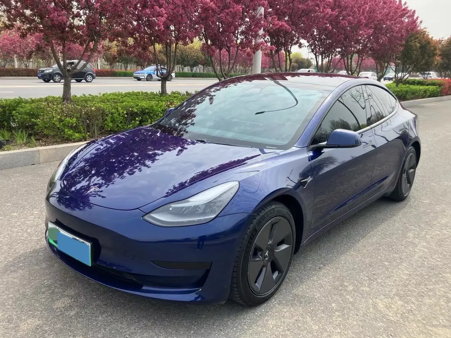 2021 TESLA MODEL view 1