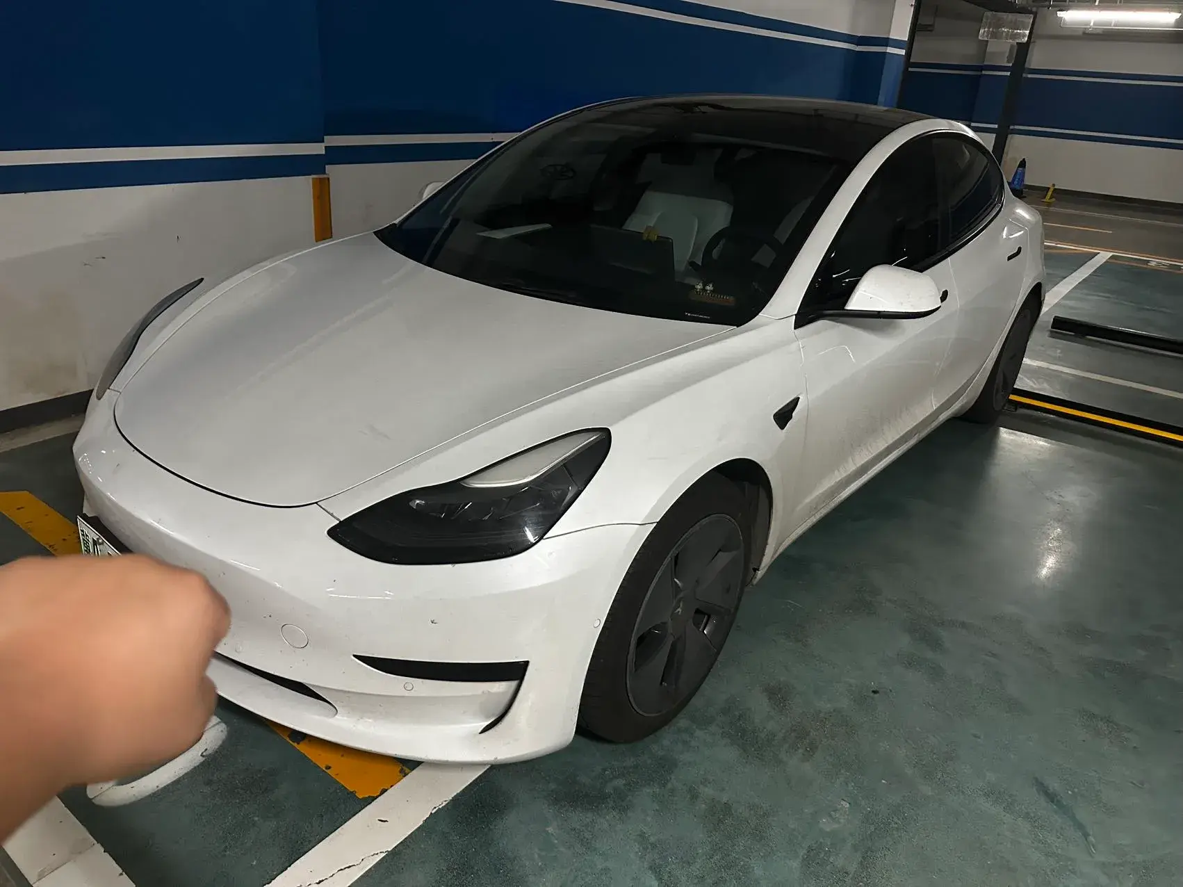 2021 TESLA MODEL view 1