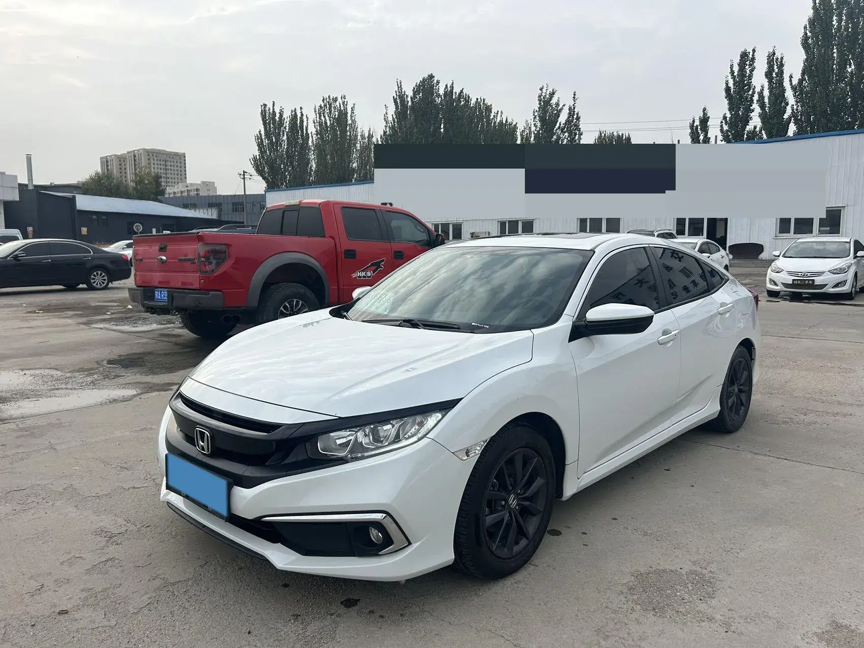 2019 HONDA CIVIC view 1