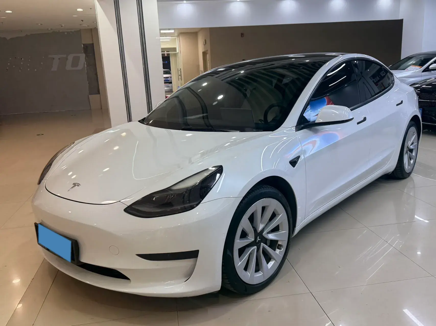 2021 TESLA MODEL view 1