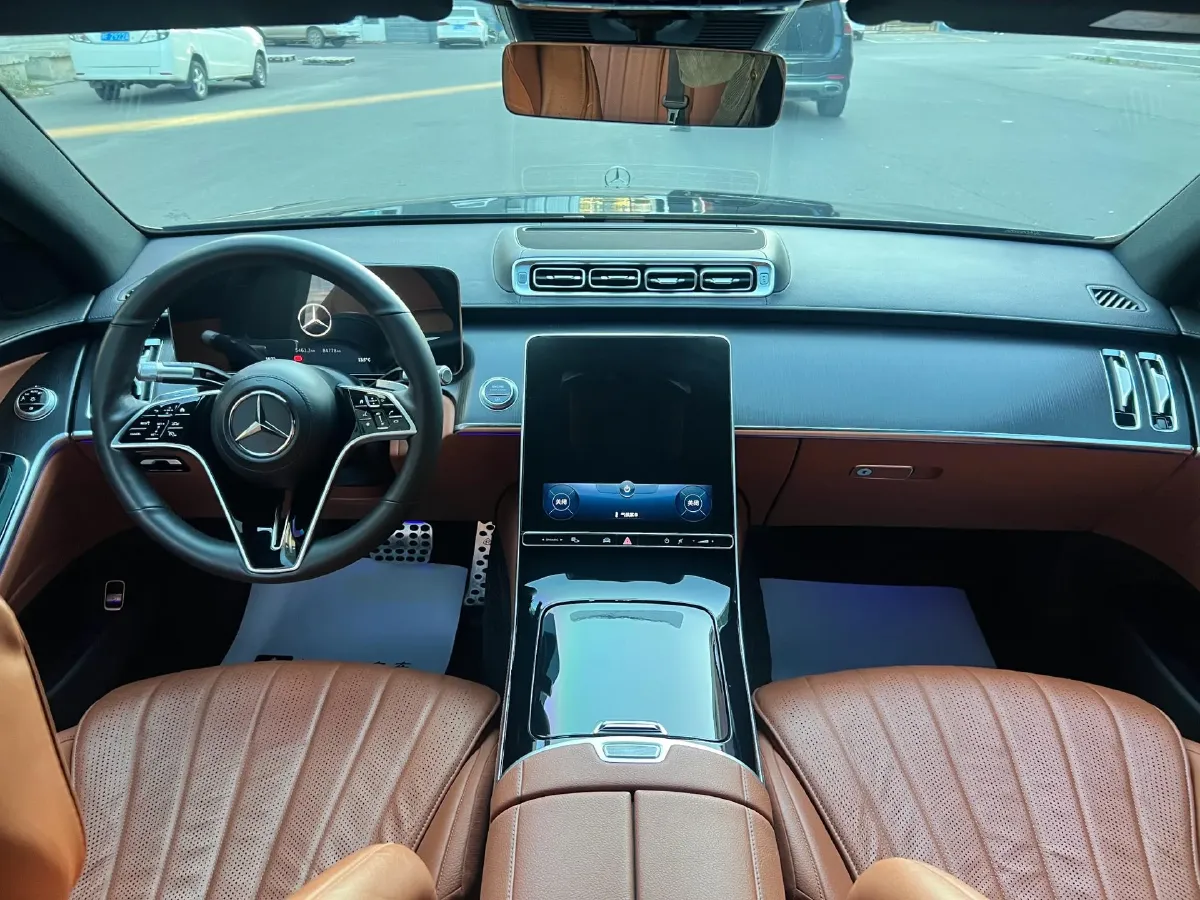 2021 Mercedes-Benz S Class 3.0T 313HP L6 9AT,autocango,china used car exporter,china ev exporter,chinese used car exporter,chinese used ev exporter