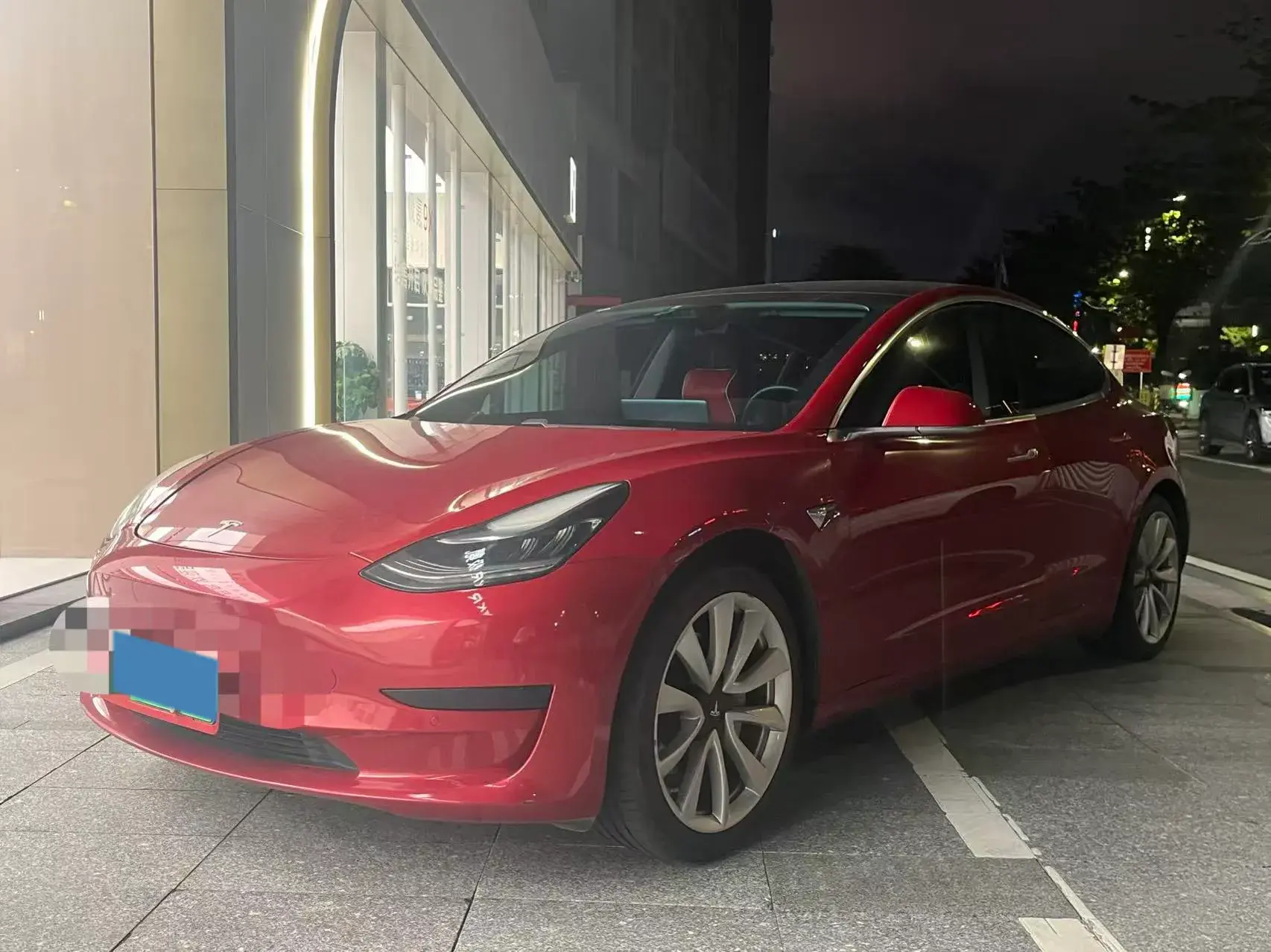 2020 TESLA MODEL view 1