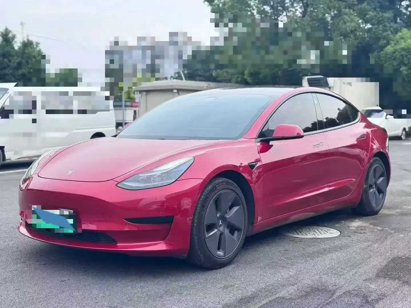 2020 TESLA MODEL view 1