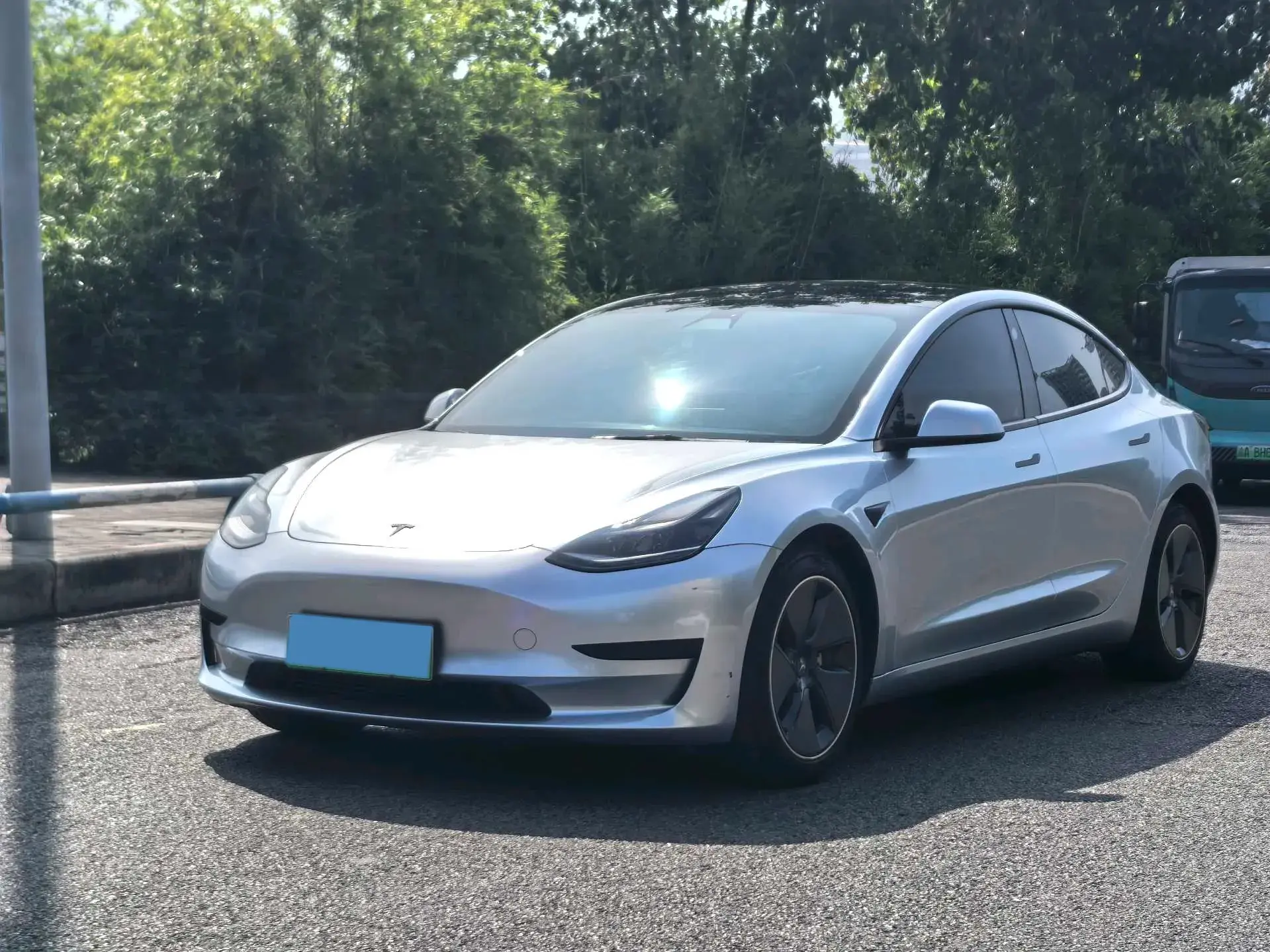 2021 TESLA MODEL view 1