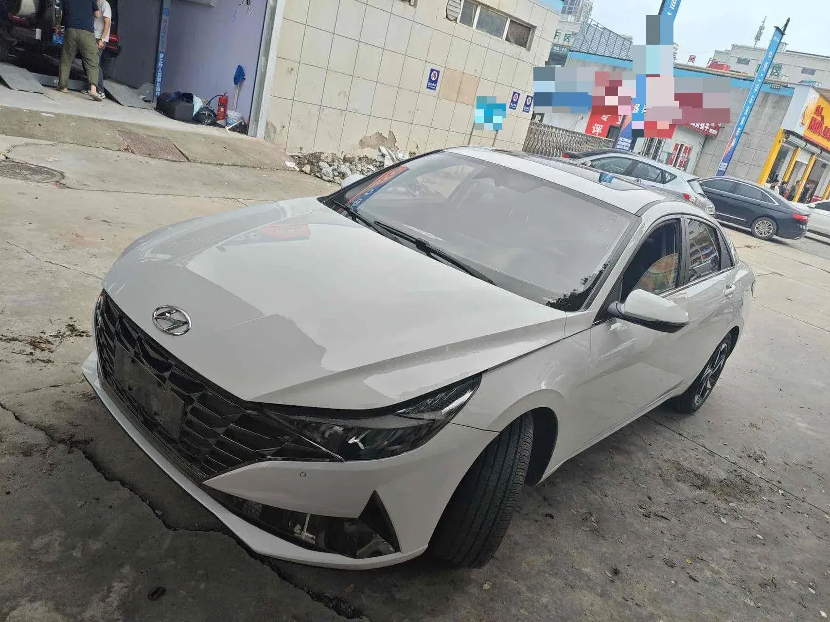 2021 HYUNDAI ELANTRA view 1