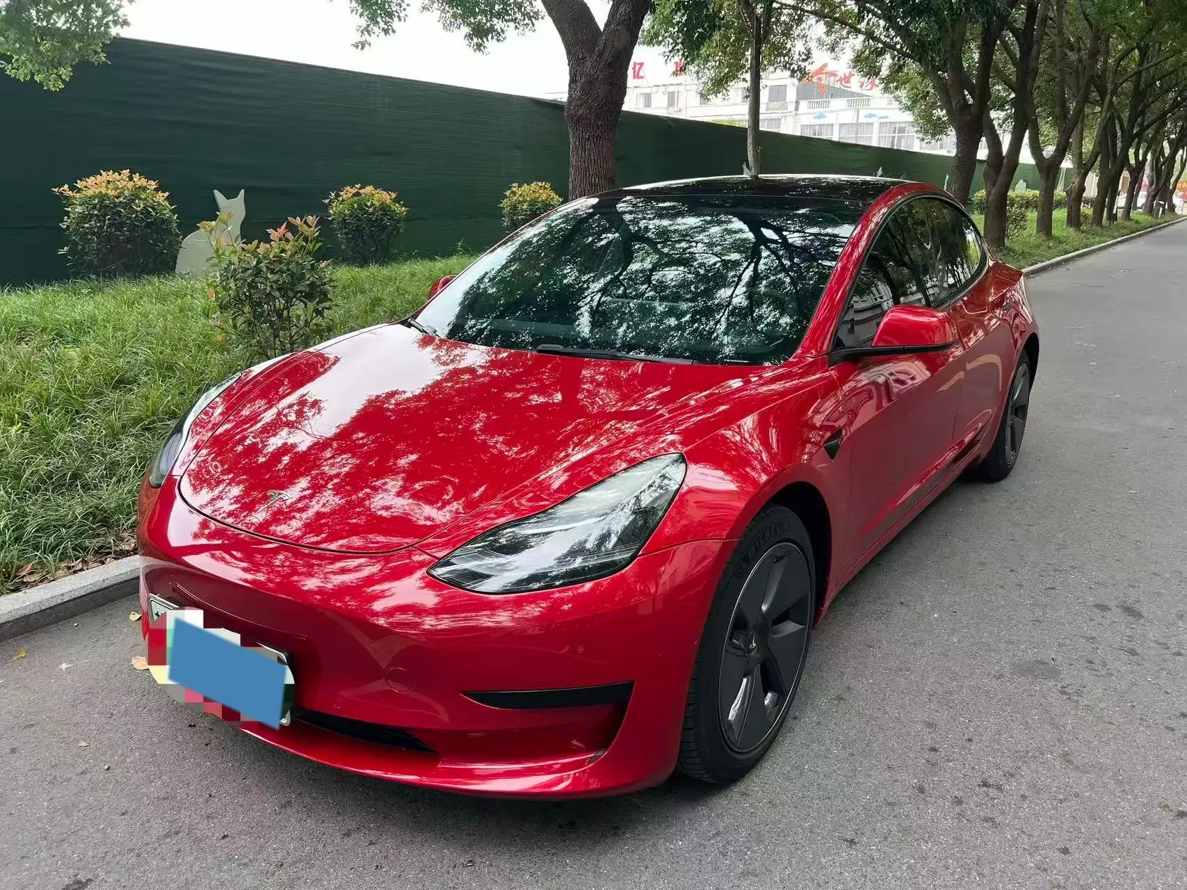 2022 TESLA MODEL view 1