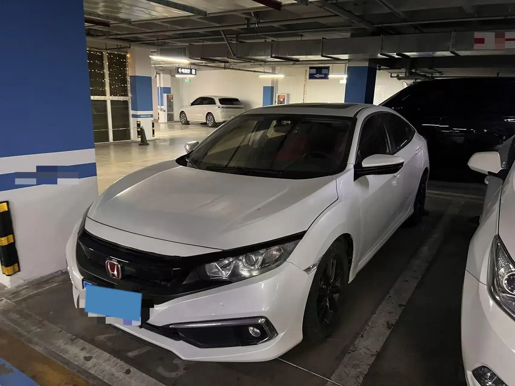 2019 HONDA CIVIC view 1