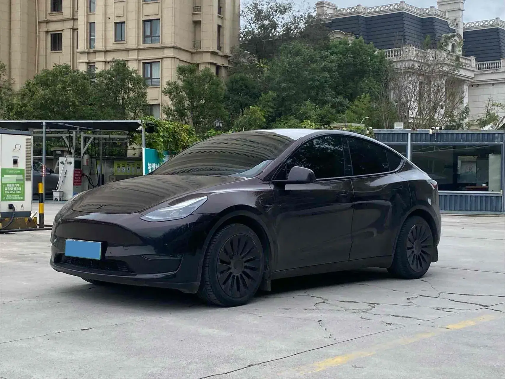 2021 TESLA MODEL view 1