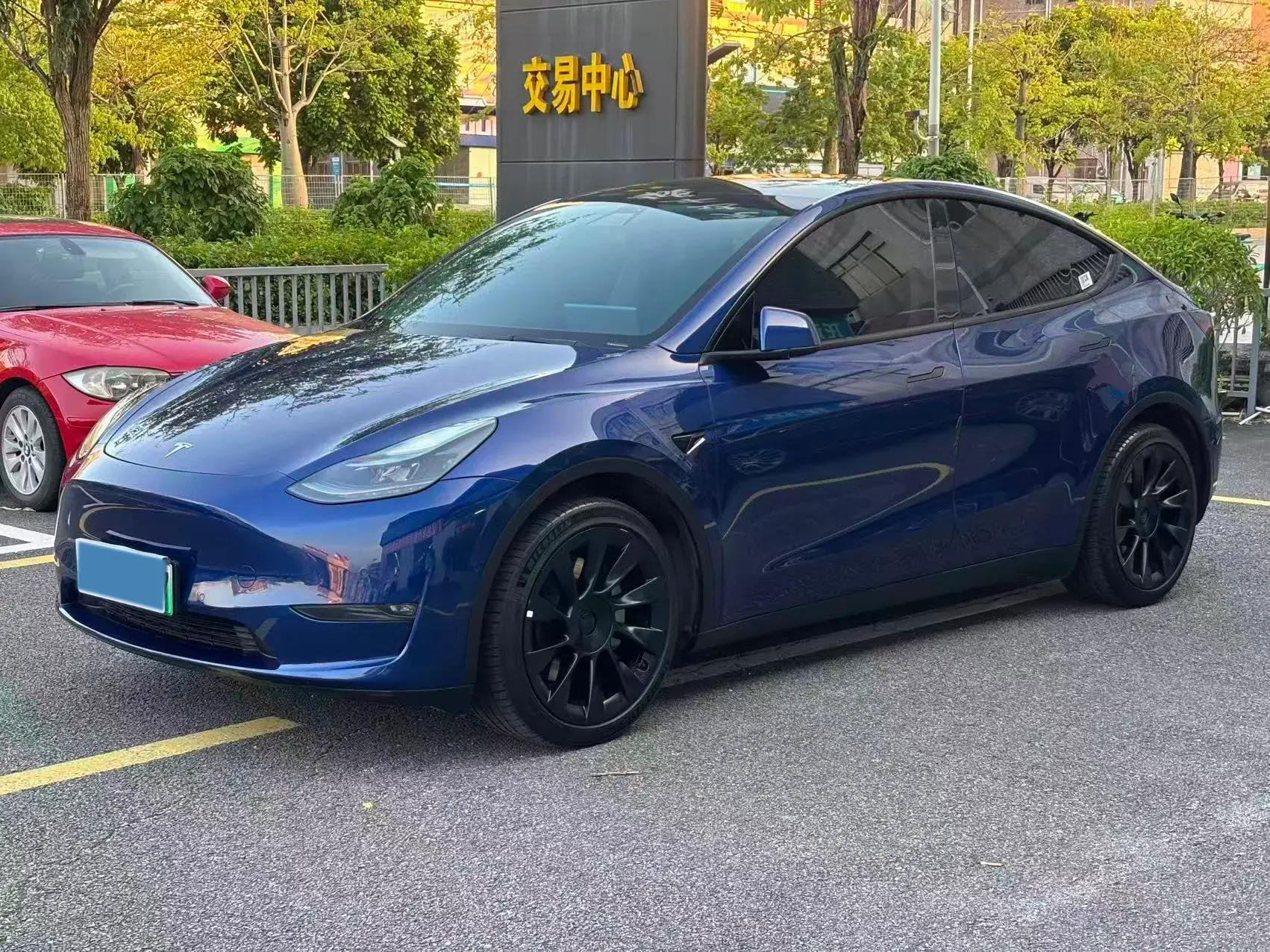 2022 TESLA MODEL view 1