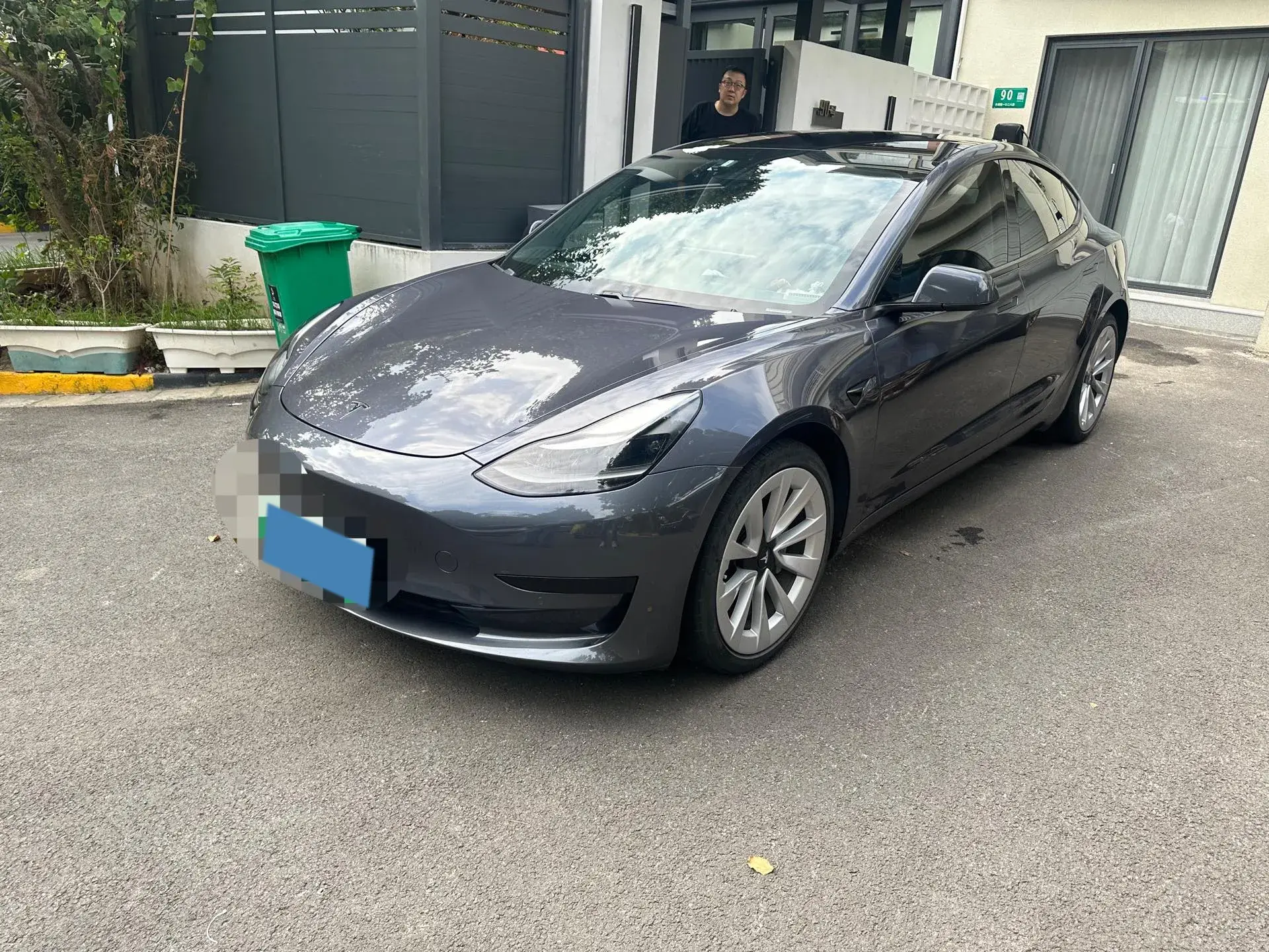 2021 TESLA MODEL view 1