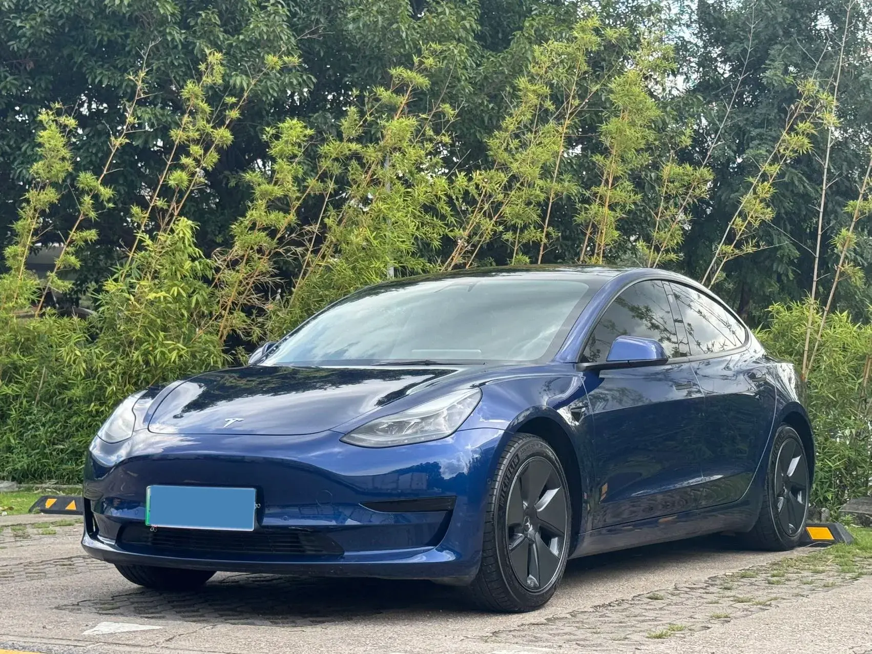 2021 TESLA MODEL view 1
