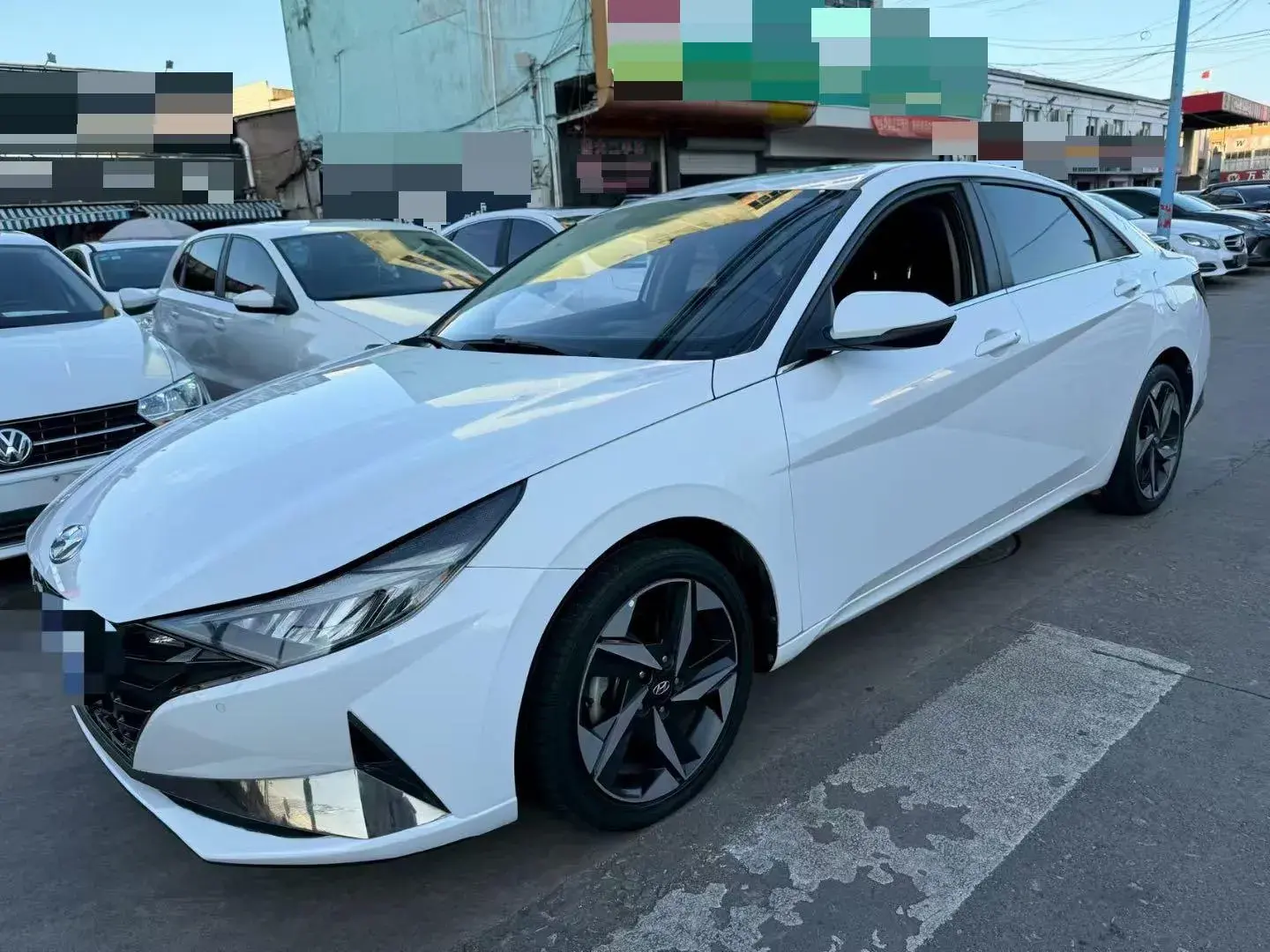 2021 HYUNDAI ELANTRA view 1