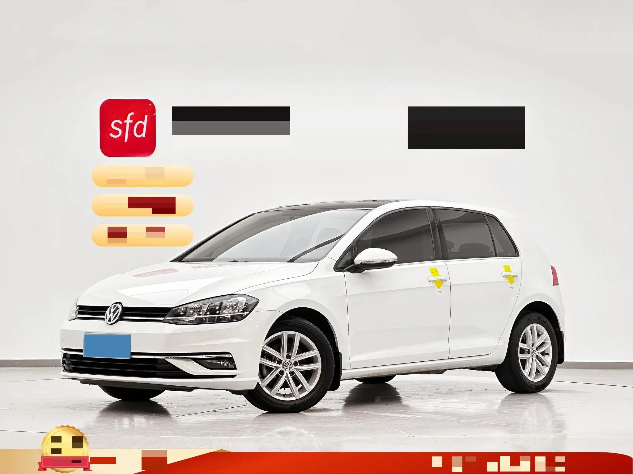 2018 VOLKSWAGEN GOLF view 1