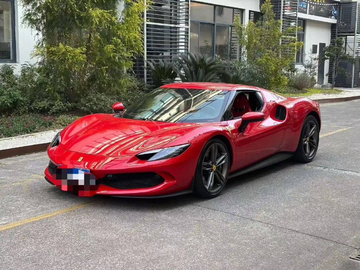2021 Ferrari 296 3.0T 663HP V6 8DCT PHEV 7.45KWH