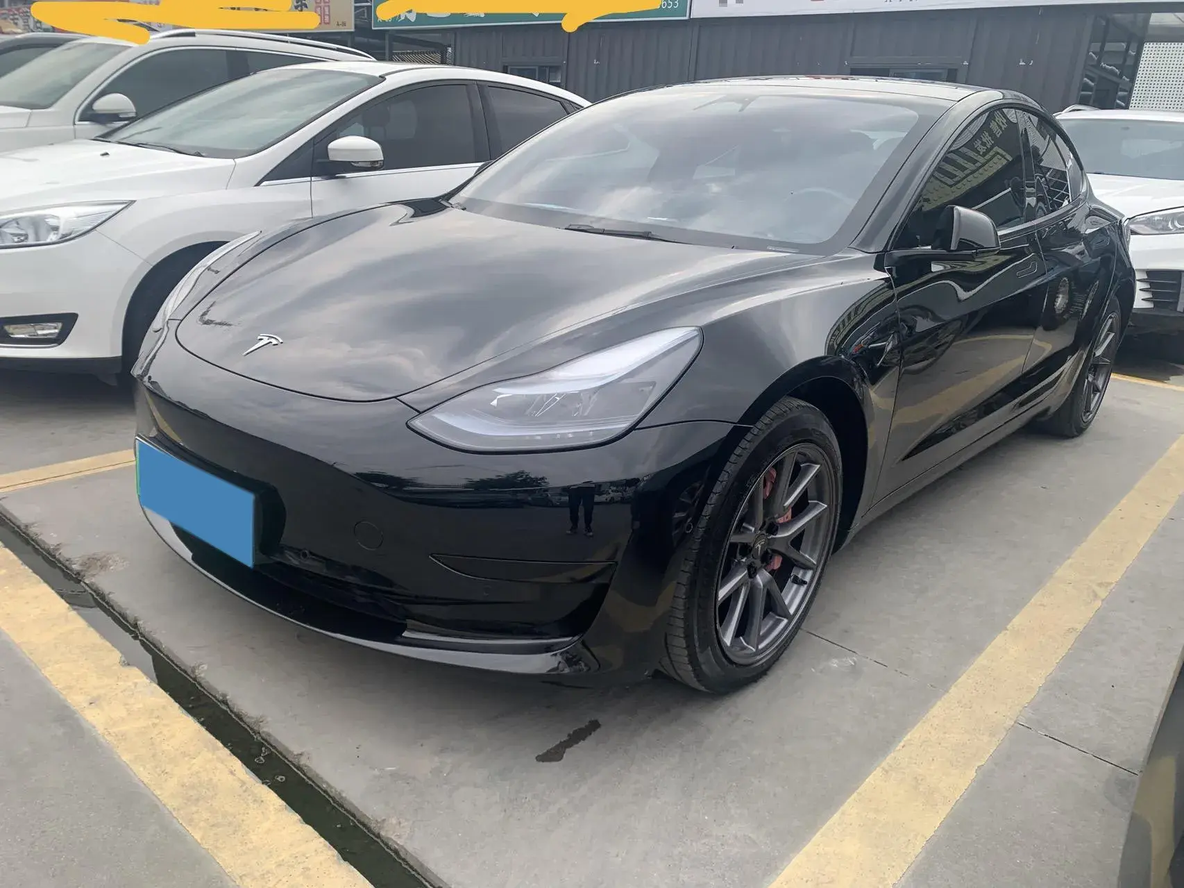 2022 TESLA MODEL view 1