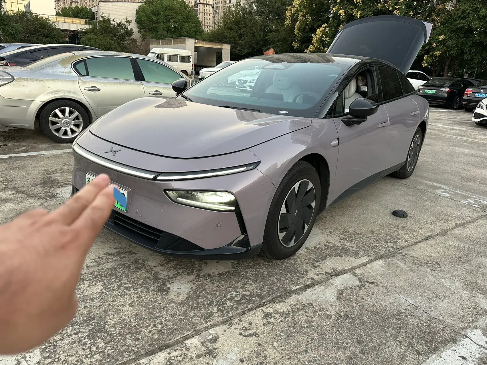 2024 XPENG P7+ view 1