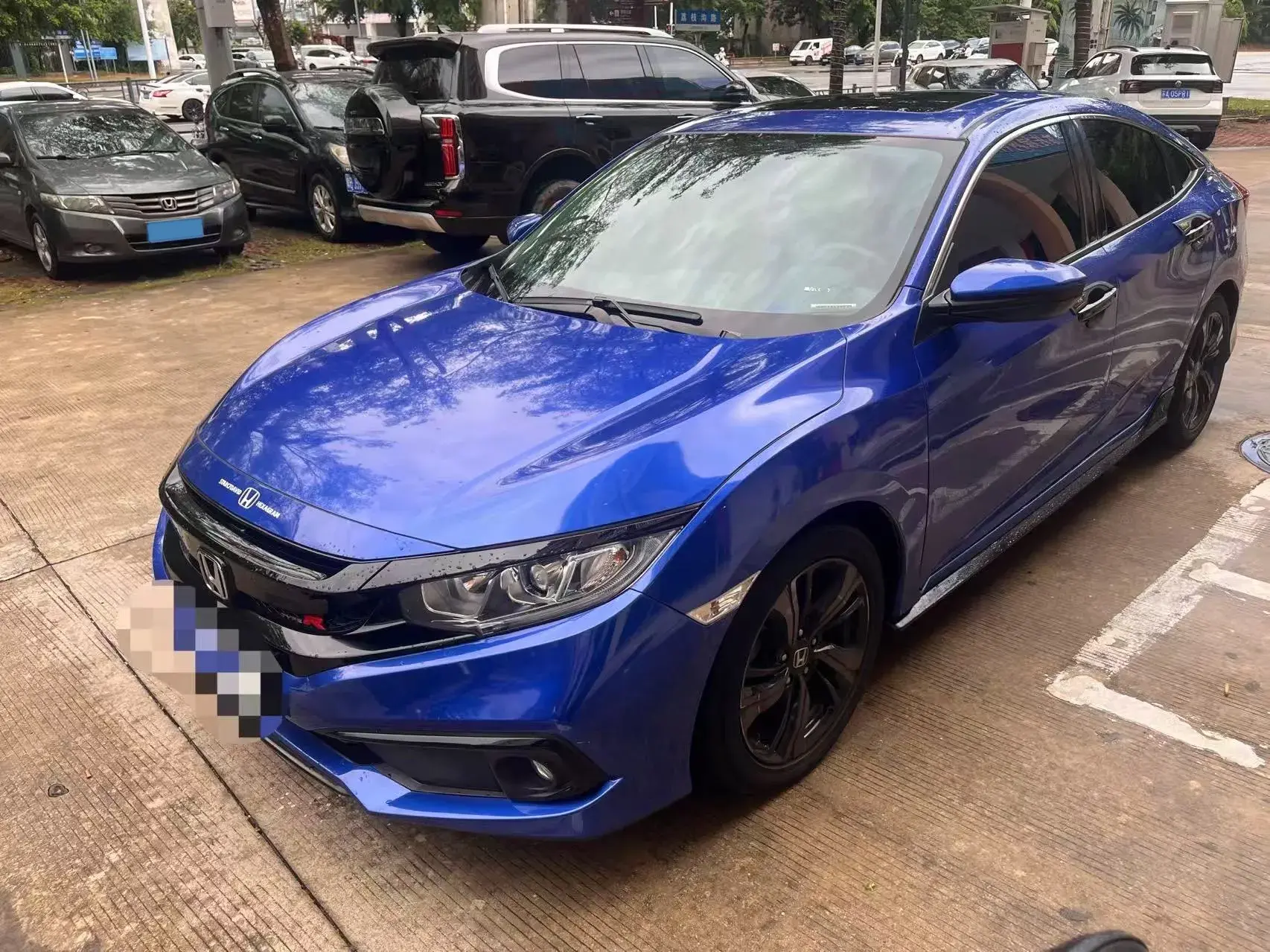 2019 HONDA CIVIC view 1