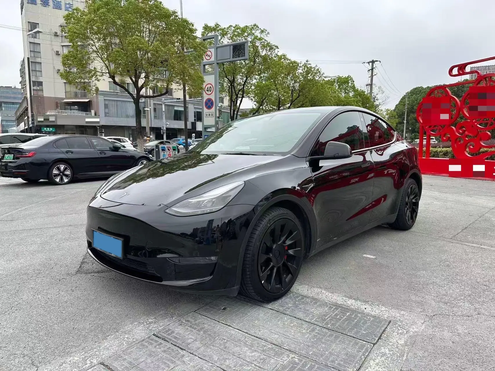 2021 TESLA MODEL view 1