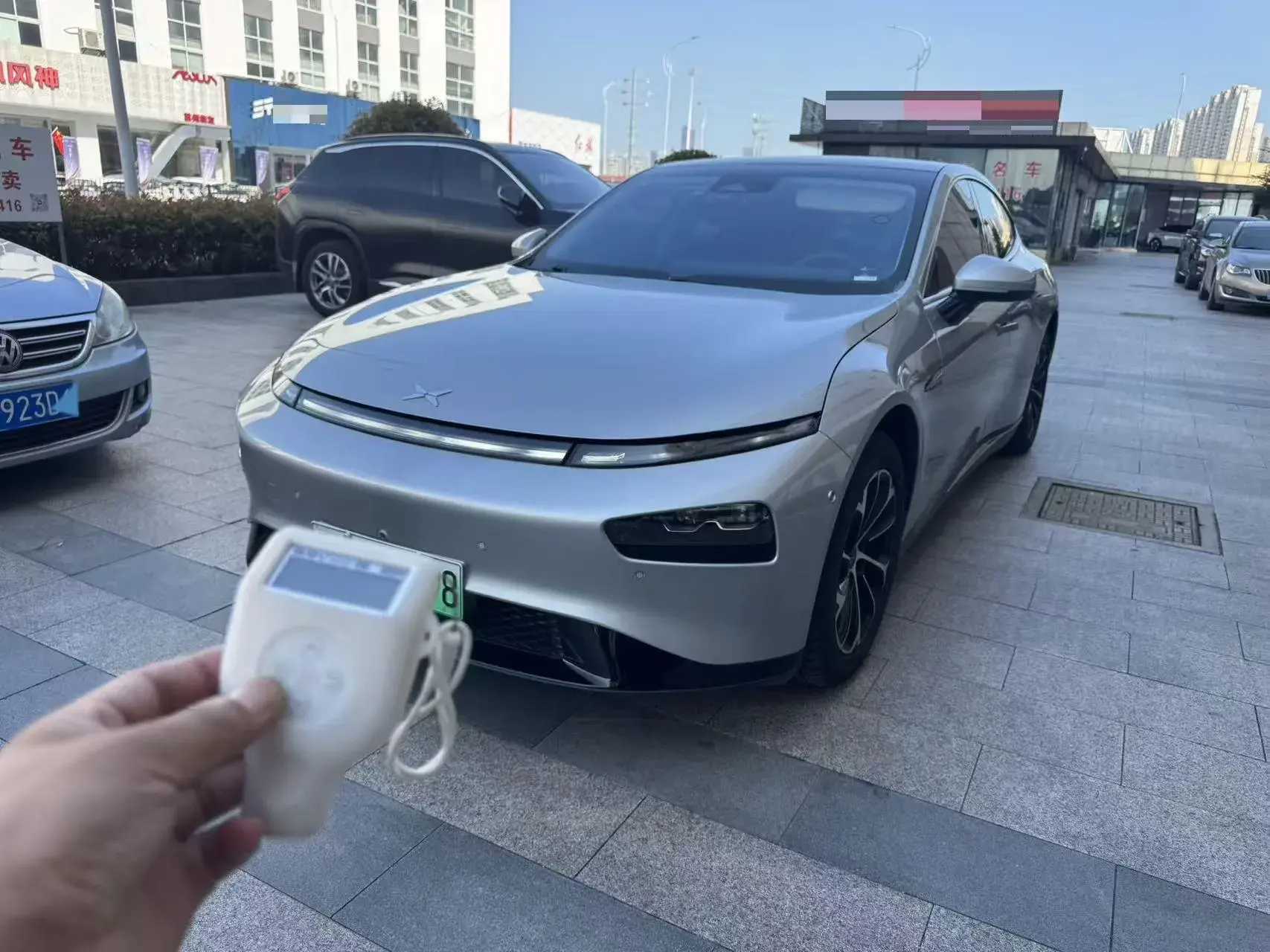 2020 XPENG P7 view 1