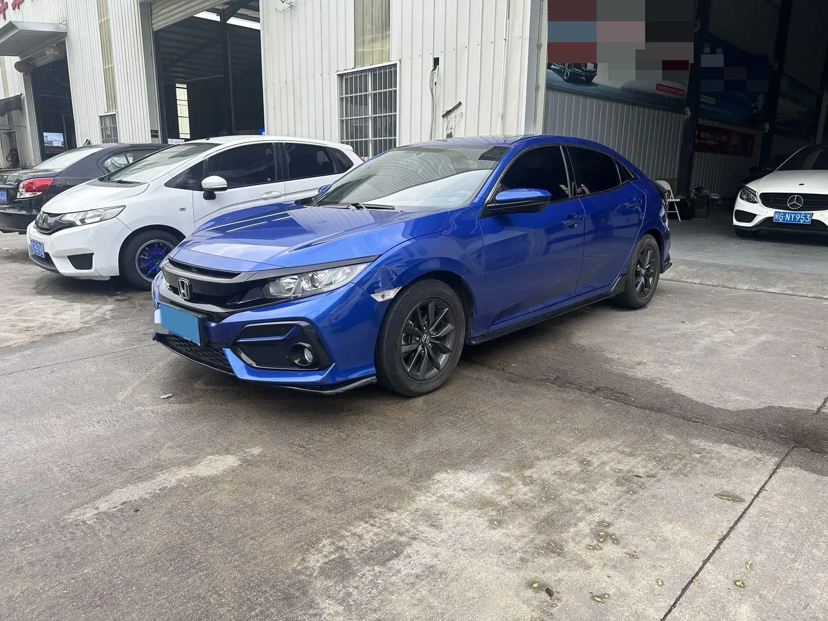 2021 HONDA CIVIC view 1