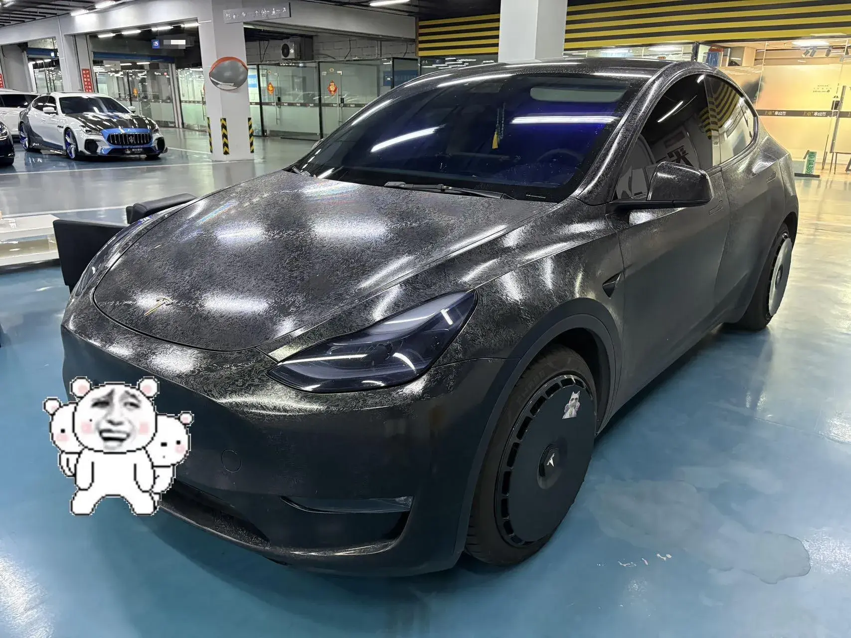 2021 TESLA MODEL view 1