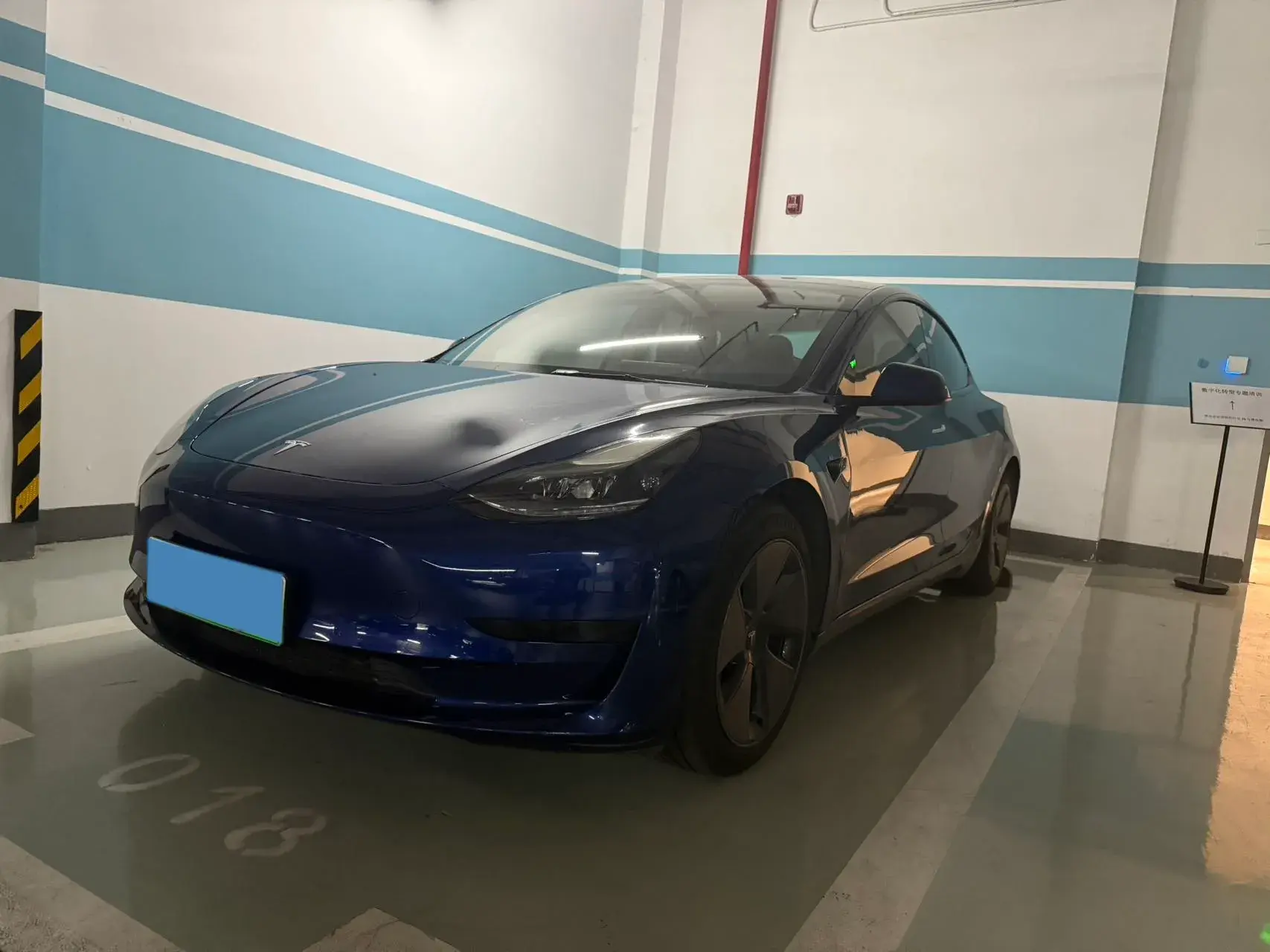 2021 TESLA MODEL view 1