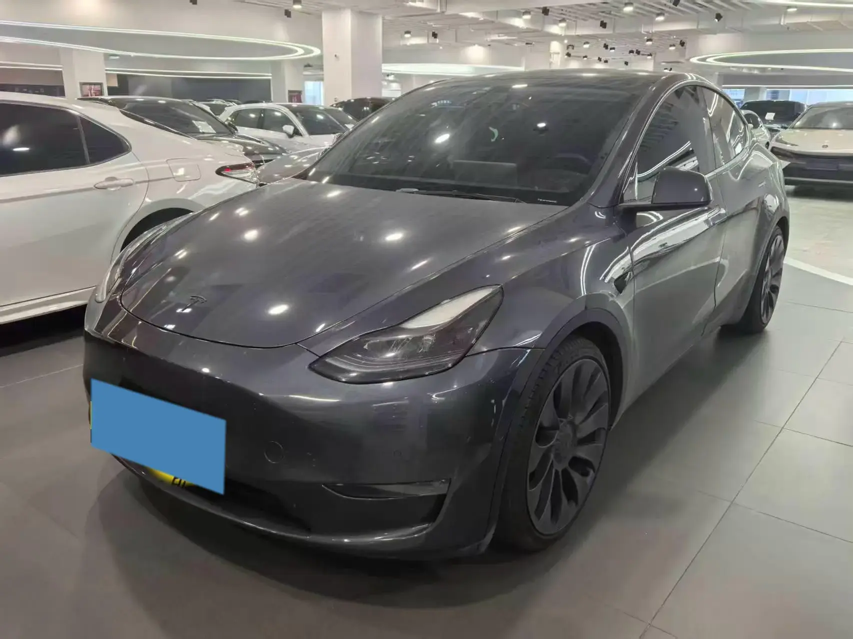 2022 TESLA MODEL view 1