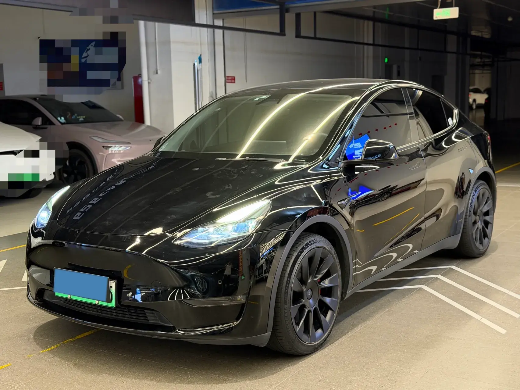 2021 TESLA MODEL view 1