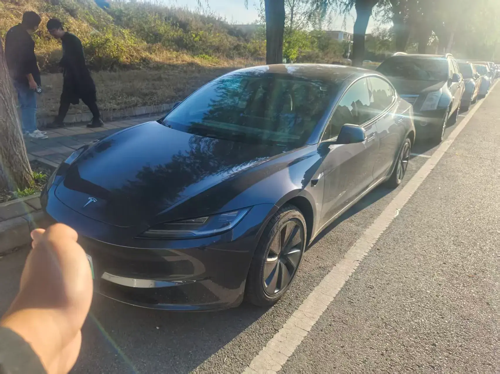 2025 TESLA MODEL view 1