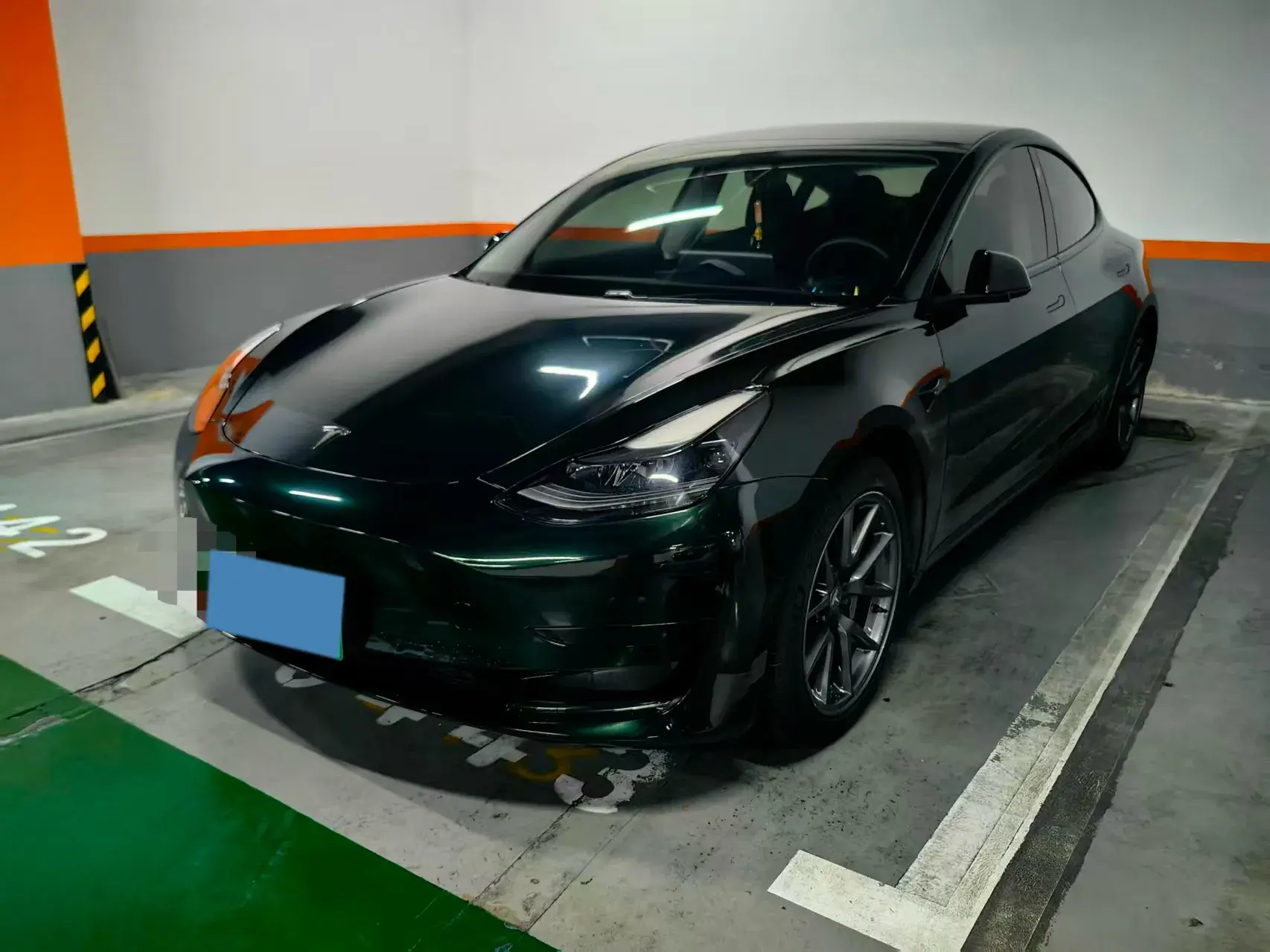 2021 TESLA MODEL view 1