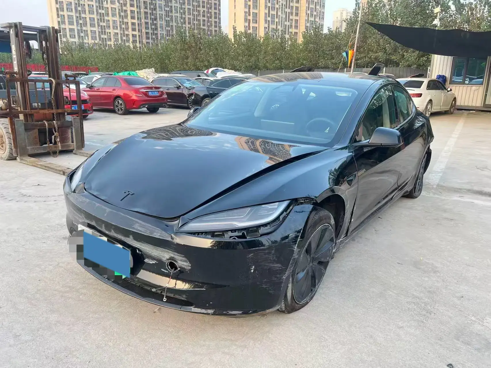 2023 TESLA MODEL view 1