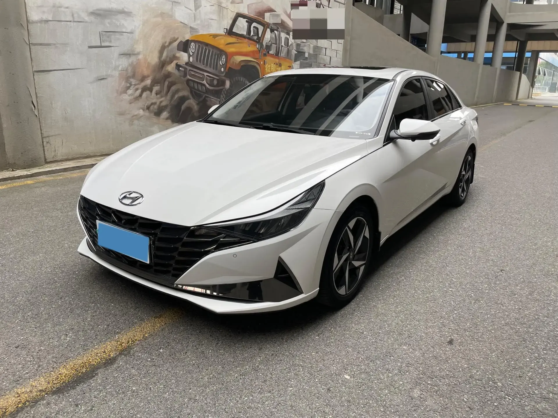 2021 HYUNDAI ELANTRA view 1