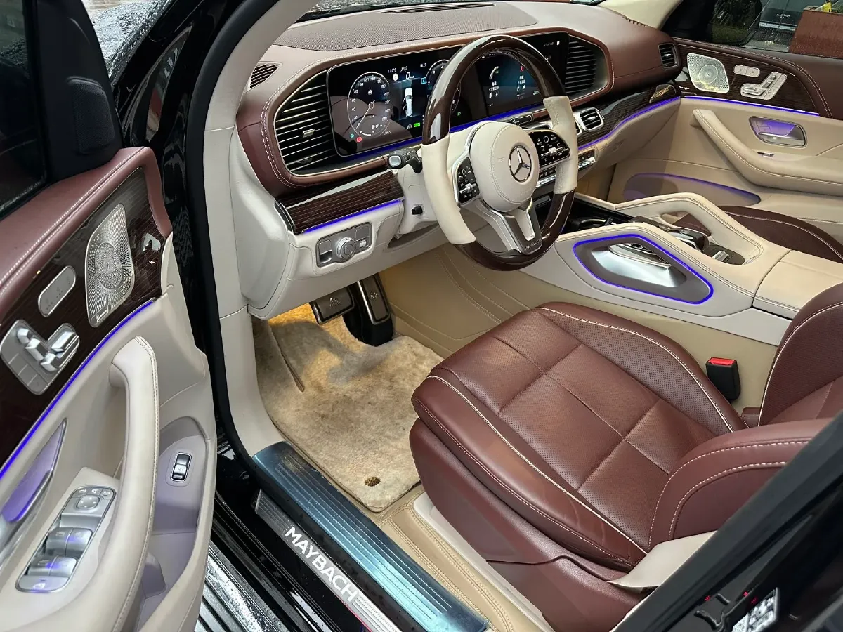 2021 Mercedes-Benz Maybach GLS 3.0T 367HP L6 9AT,autocango,china used car exporter,china ev exporter,chinese used car exporter,chinese used ev exporter