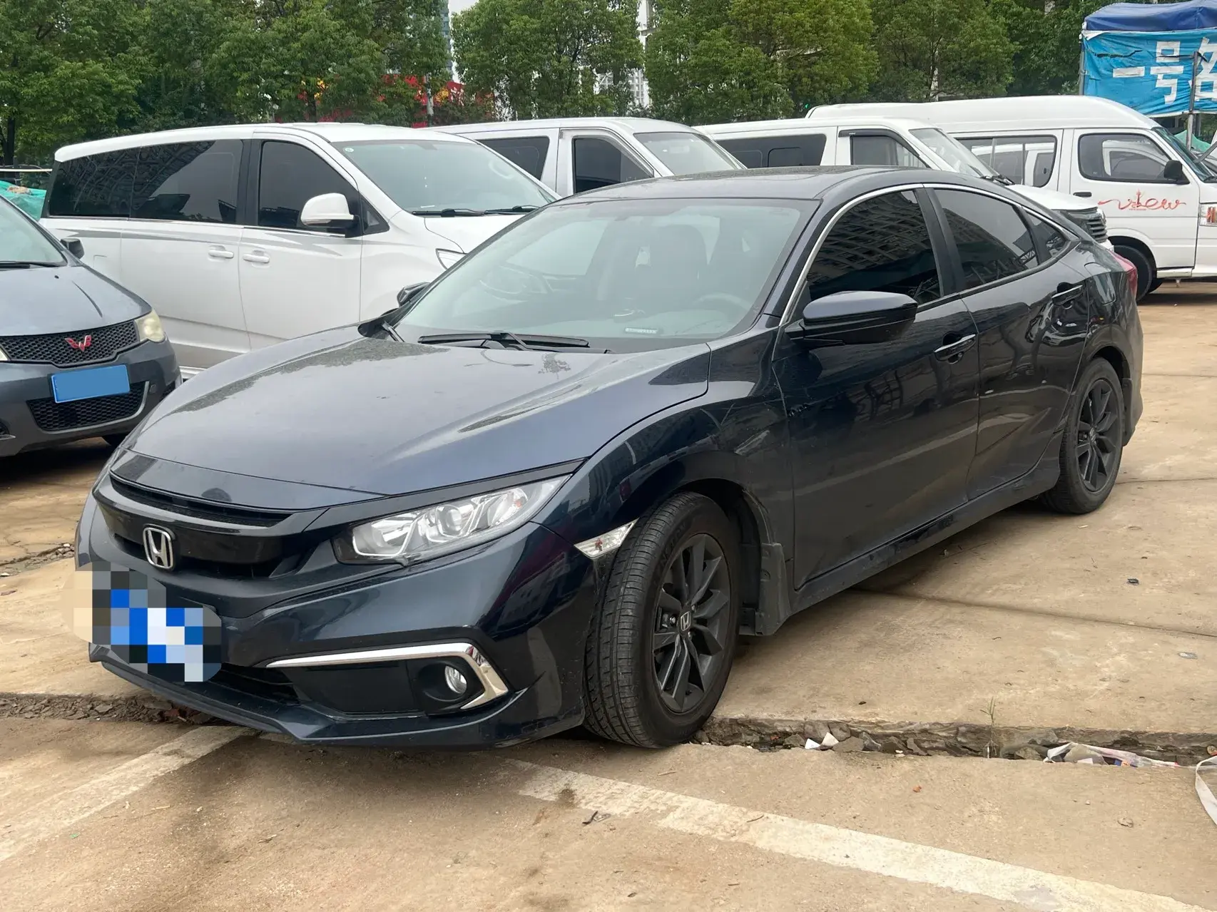 2019 HONDA CIVIC view 1