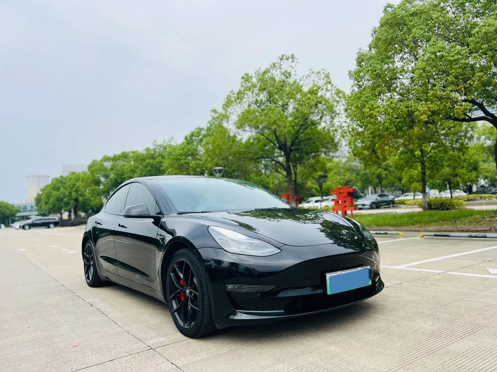 2021 TESLA MODEL thumbnail 3