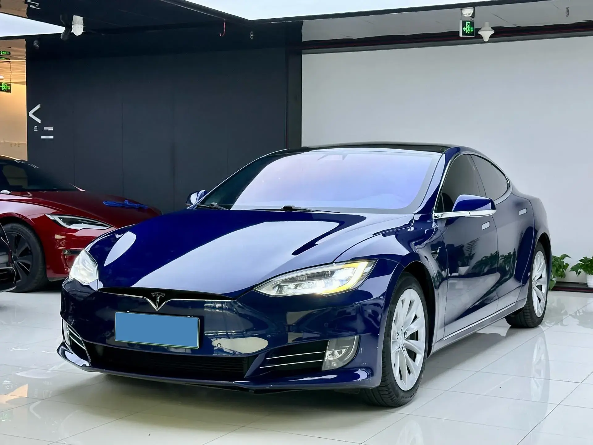 2017 TESLA MODEL view 1