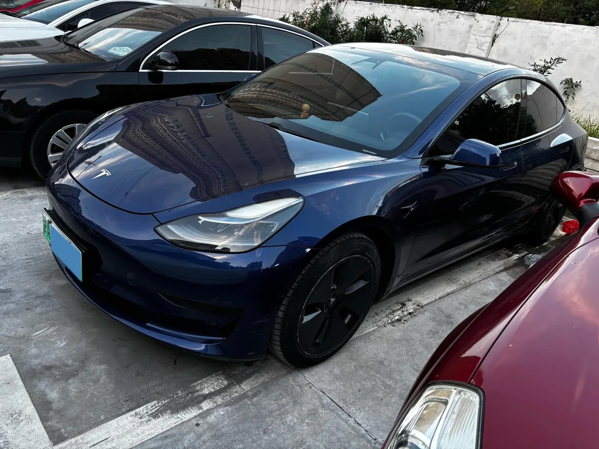 2021 TESLA MODEL view 1