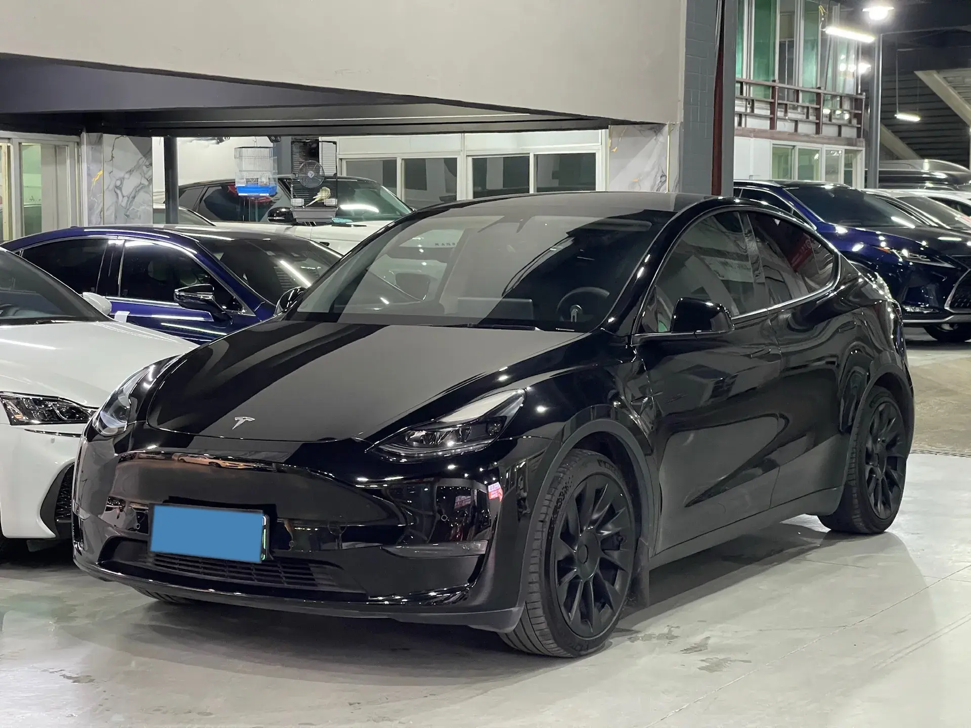 2021 TESLA MODEL view 1