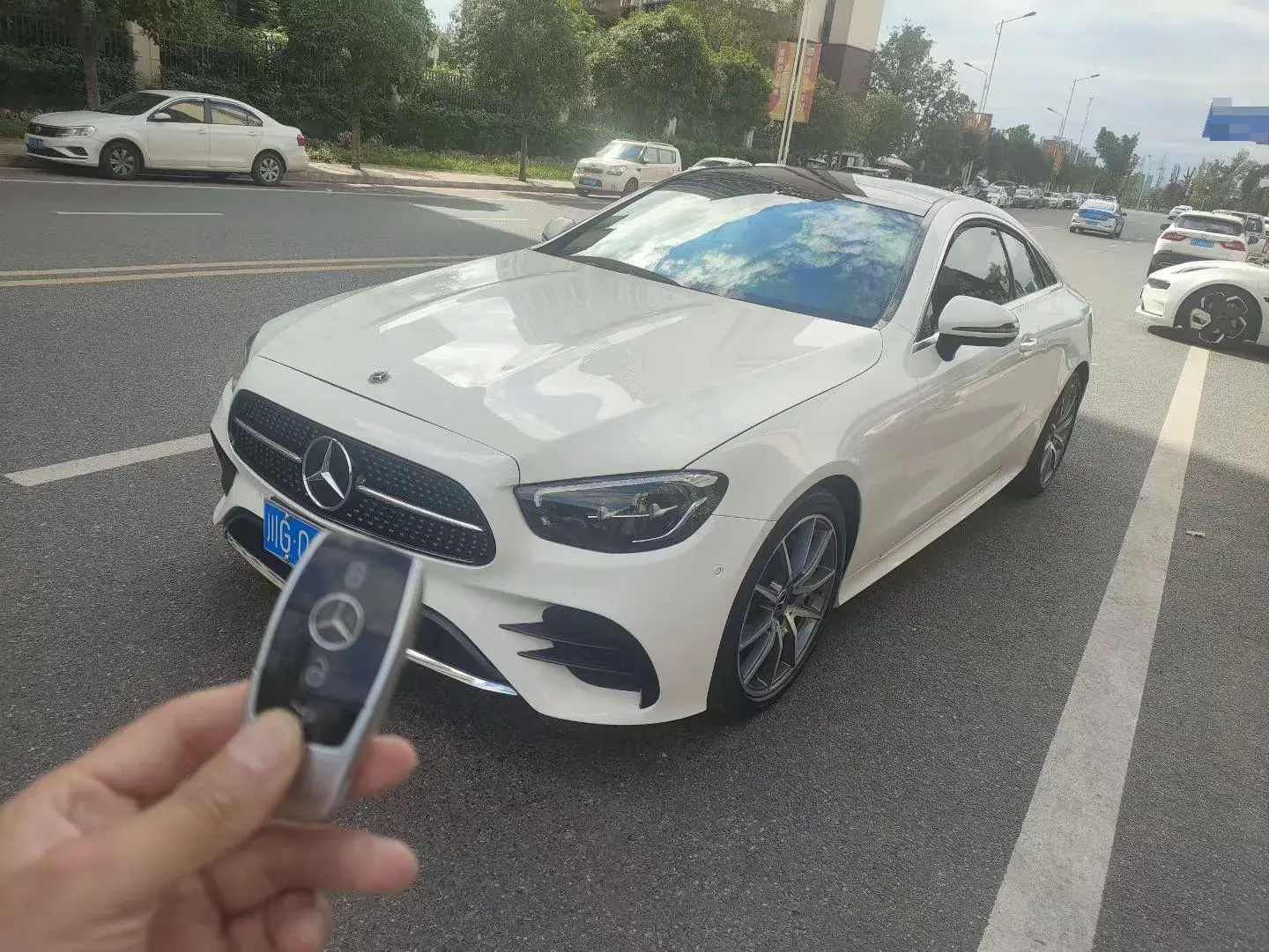 2021 MERCEDES-BENZ E view 1