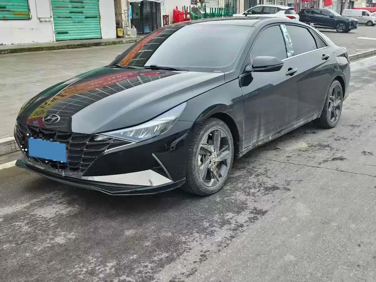 2022 HYUNDAI ELANTRA view 1