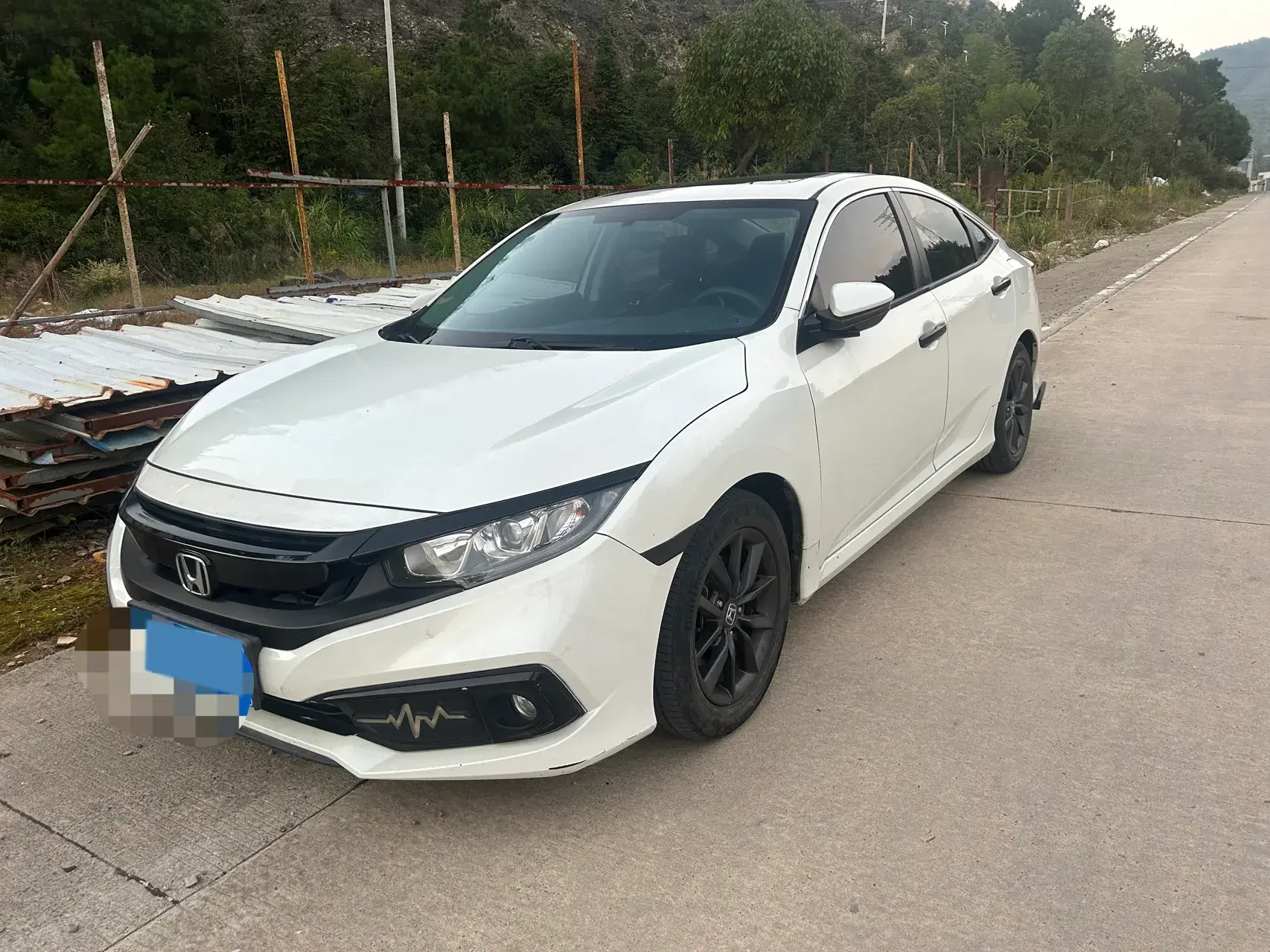 2019 HONDA CIVIC view 1