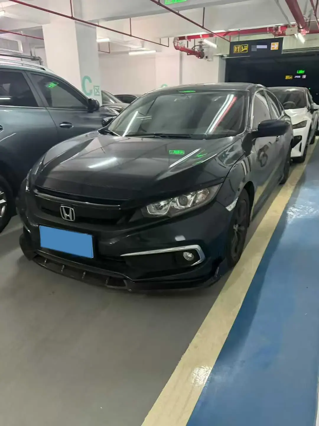 2019 HONDA CIVIC view 1