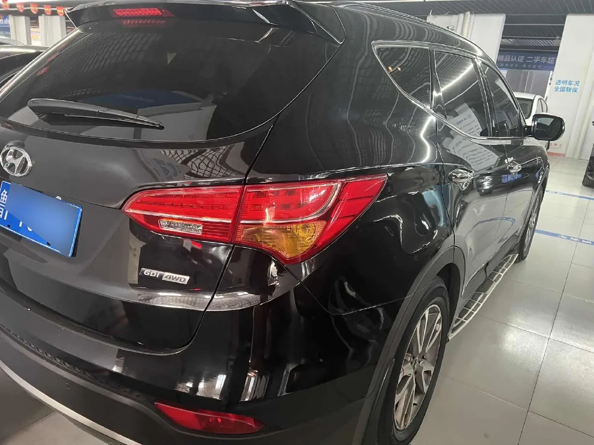 2013 Hyundai Santafe 3.0L 264HP V6 6AT,autocango,china used car exporter,china ev exporter,chinese used car exporter,chinese used ev exporter