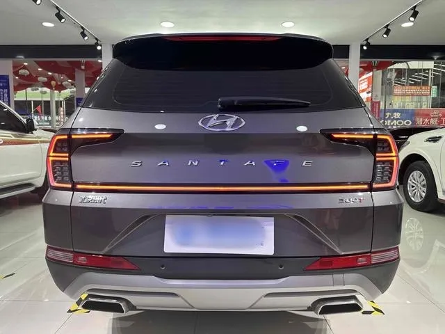 2023 Hyundai Santafe 2.0T 230HP L4 8AT,autocango,china used car exporter,china ev exporter,chinese used car exporter,chinese used ev exporter
