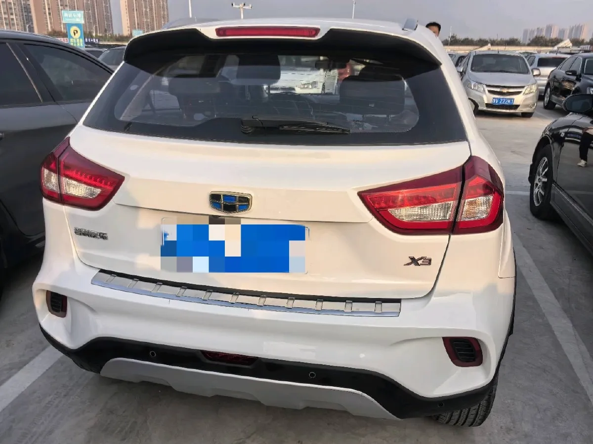 2017 Geely Vision X3 1.5L 102HP L4 4AT,autocango,china used car exporter,china ev exporter,chinese used car exporter,chinese used ev exporter
