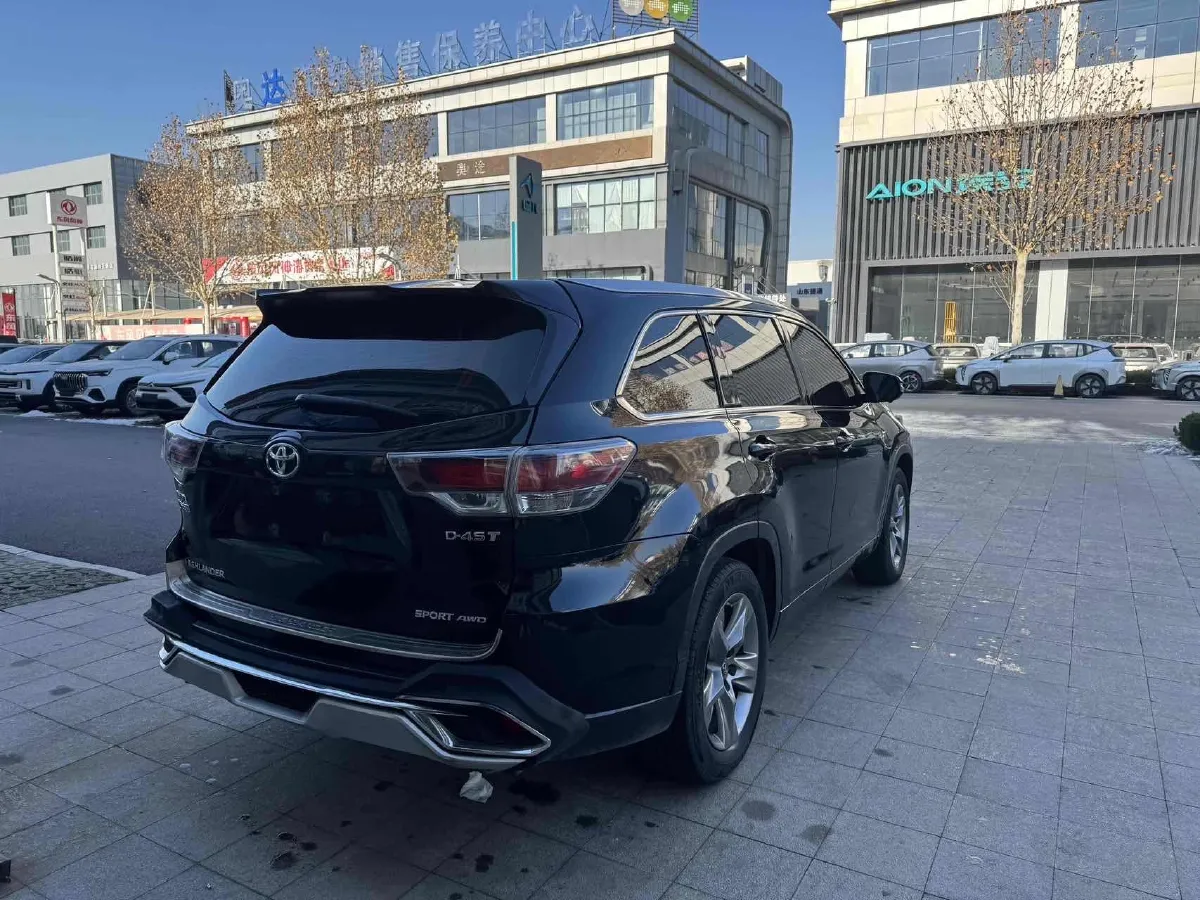 2015 Toyota Highlander 2.0T 220HP L4 6AT,autocango,china used car exporter,china ev exporter,chinese used car exporter,chinese used ev exporter