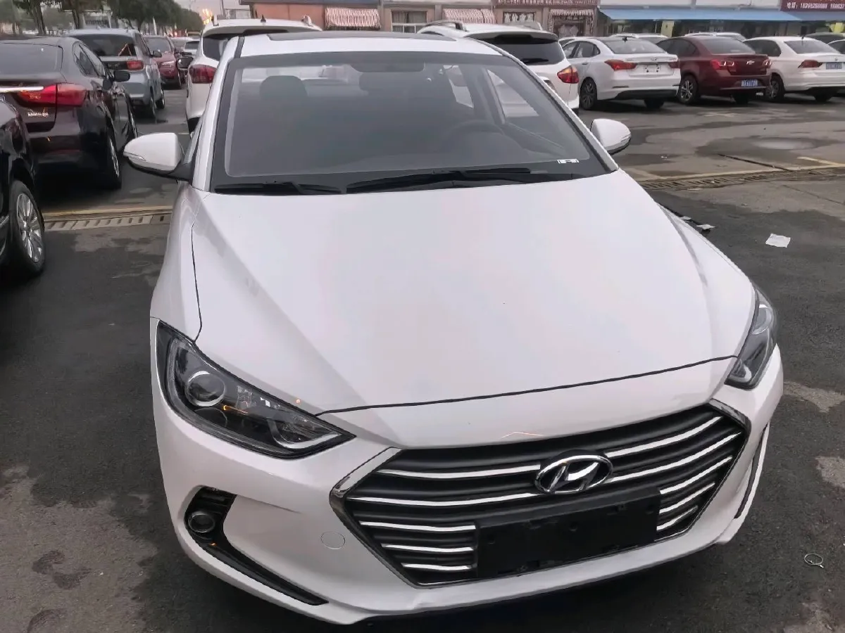 2016 Hyundai Elantra 1.6L 130HP L4 6AT,autocango,china used car exporter,china ev exporter,chinese used car exporter,chinese used ev exporter