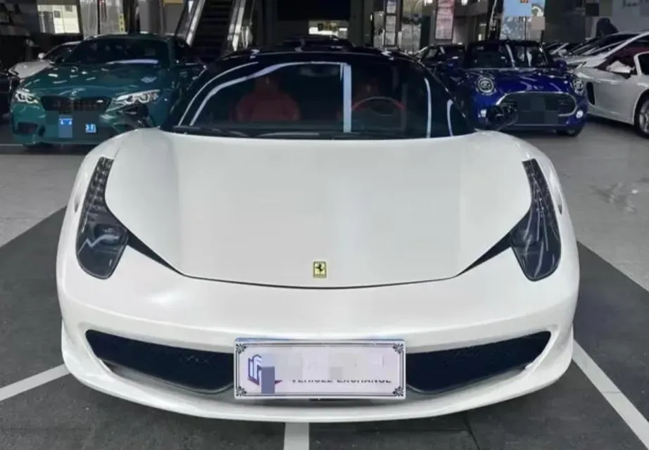 2011 Ferrari 458 4.5L 570HP V8 7DCT,autocango,china used car exporter,china ev exporter,chinese used car exporter,chinese used ev exporter